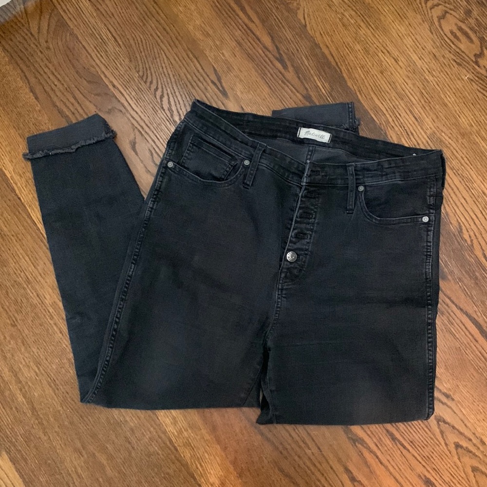 Black skinny jeans - Madewell